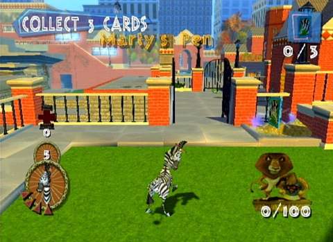 Madagascar com códigos de Game Shark - PS2