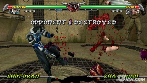Mortal Kombat Decption de PSP