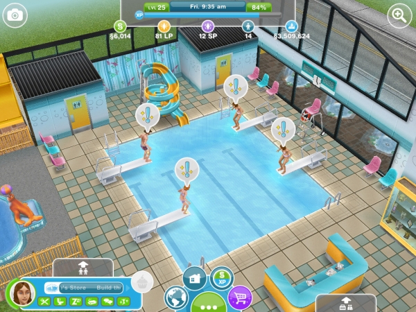 The Sims Freeplay Hobbies