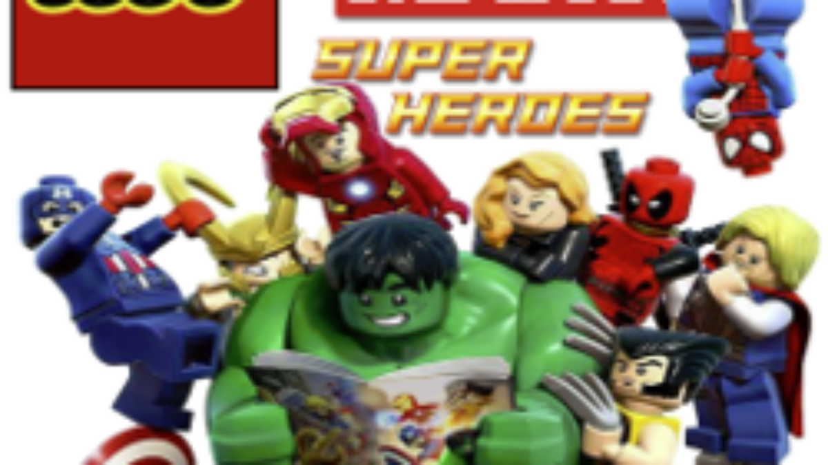 Lego Marvel Super Heroes - Tijolo Vermelho X10 
