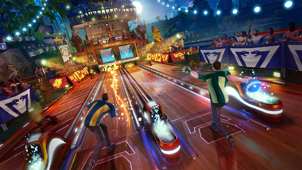 Jogue partidas de boliche contra seus amigos em Kinect Sports Rivals 