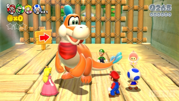 Super Mario 3D World é exclusivo para WiiU