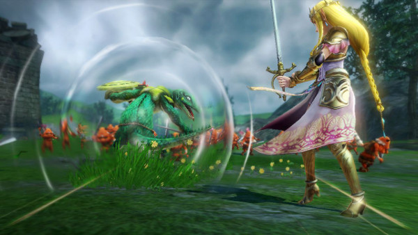 Zelda é uma das personagens jogáveis de Hyrule Warriors 