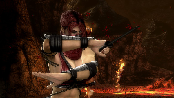 Skarlet é uma das personagens novas incluídas em Mortal Kombat: Komplete Edition