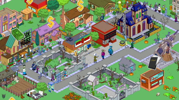 The Simpsons: Tapped Out sempre tem eventos especiais de acordo com a época do ano